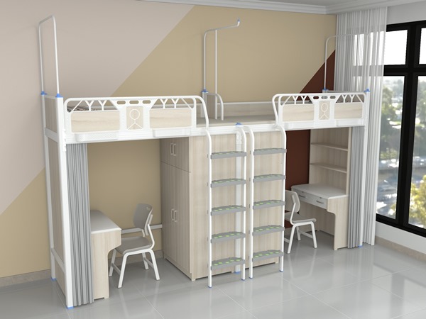 双人双连位侧梯组合床