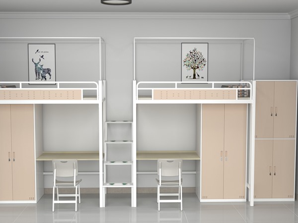 双人双连位中梯组合床