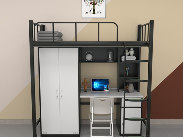 单位侧梯组合床